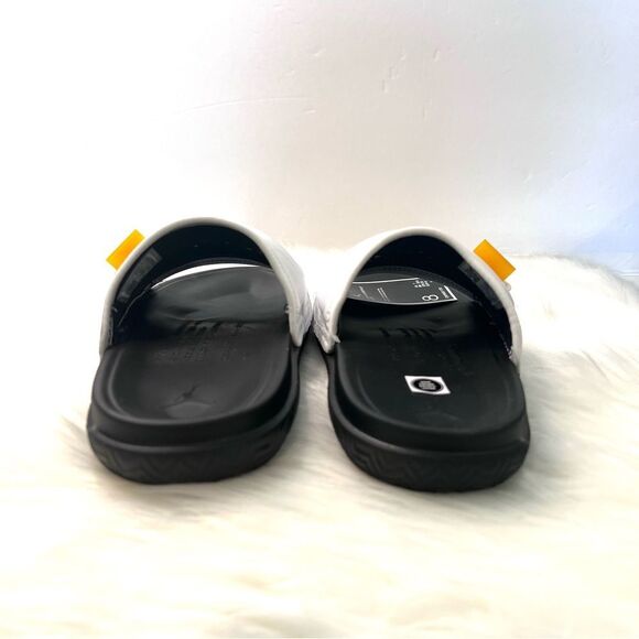 Nike Jordan Super Play Slide Slippers White/Taxi DM1683-170, Men Size 8 - Picture 8 of 11